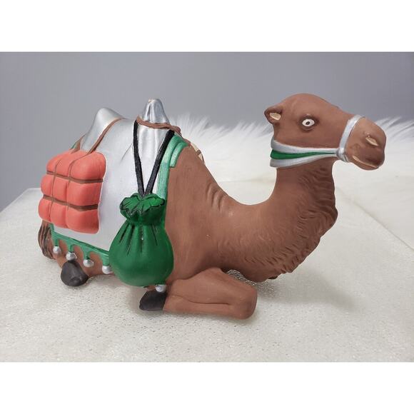 Vintage Holland Mold Christmas Nativity Replacement Laying Camel 1979 LARGE - Picture 9 of 9